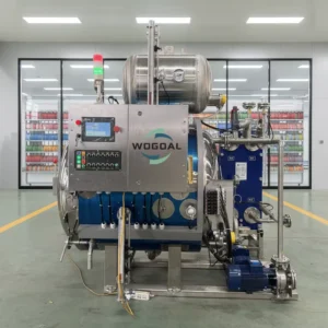 Full Automatic Electrical Heating Stainless Steel Food Sterilizer Autoclave Retort with High Productivity