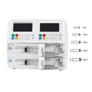 Full Automatic Syringe Infusion Pump Low Noise Precision Equipment for Small Animal Veterinary Clinical Medical Nursing