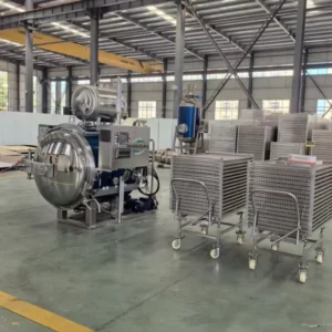Full Automatic Water Spray Autoclave Retort Machine for Tuna Food Sterilization
