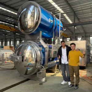 Fully Water Immersion Autoclave Sterilizer Retort for Canned Tuna Food Industry