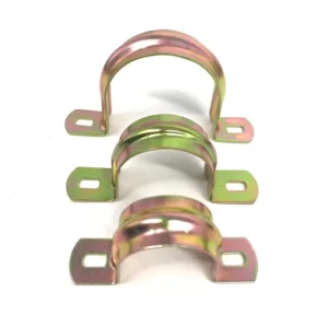 Galvanised PVC Conduit 42.4mm 22mm U Type Pipe Fitting Saddle Clamp