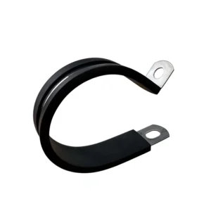 Galvanized Steel & Stainless Steel EPDM Rubber Lined U Type Strap Saddle Tube Pipe Clamps with Inch Measurement