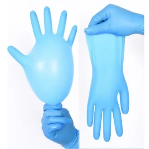Garden Vinyl Nitrile Blend Powder Free Food Grade Machine Examination Disposable Gloves