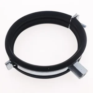 Gas M8+10 Single Pipe Hanger With Rubber Double Pipe Clamps of Welding Type of M8+10 With One Side Screw