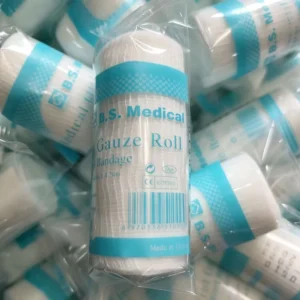 Gauze Disposable Bandage Roll for Surgical Dressing Wound Care Bulk Custom Orders Gauze Elastic PBT Bandage