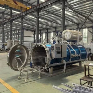 Glass Bottle Retort Autoclave Food Sterilizer