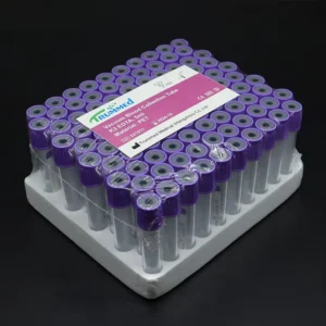 Glass Material Vacuum EDTA Blood Collection Test Tube 3ml EDTA.k3