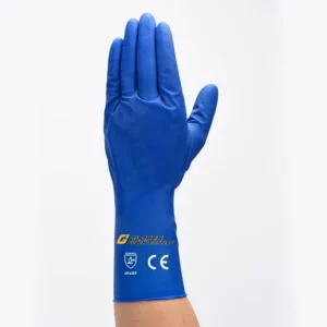 Glofes Customizable Disposable Safety Gloves Thick Anti Cut Anti Static Powder Free Black Electrical Safety Gloves Sterile Full