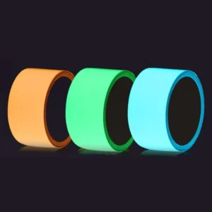 Glow in Dark Safety Escape Indication Strip Tape Water Activated Adhesive Sticker Hot Melt PE Material Photoluminescent Warning