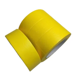 Good Adhesion Yellow Premium Diamond 36mm Natural Rubber Masking Tape for Auto Paint