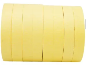 Good Customizable High Viscosity Masking Tape Roll Thick Crepe Paper Residue-Free Automotive Adhesive Tapes for Painters