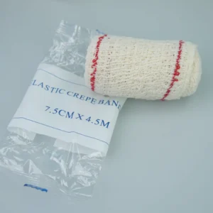 Good Quality Medical CE Elastic Crepe Bandages with Spandex for Hospital Surgical Bandage