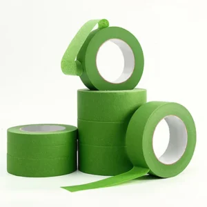 Green Masking Tape High Temperature of 120 Degrees Car Spray Paint Baking Paint UV Resistant for 14 Days Paper Tape