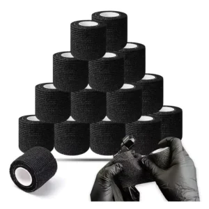 Guarddent Disposable Medical Cohesive Self adhesive Sterile Tattoo Grip Elastic Bandage Cohesive Tape