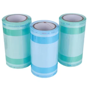 Gusseted Heat Sealing Sterilization Roll Medical Grade Steam Autoclave Disposable Reel Dental Laboratory Supplies MedColor Brand
