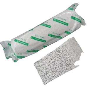 Gypsum Powder Medical Plaster of Paris Bandage Rolls for Fracture Fixation Limb Fixation