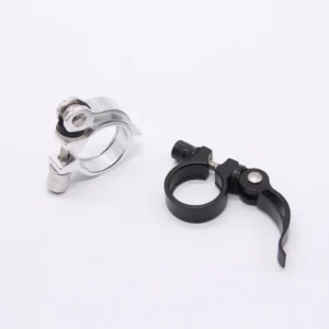 H 23 Aluminum Alloy Bicycle Seatpost Clamp Seat Tube Clamp Mtb Bike Seat Tube Clip Bike Parts Saddle Seat Clamp