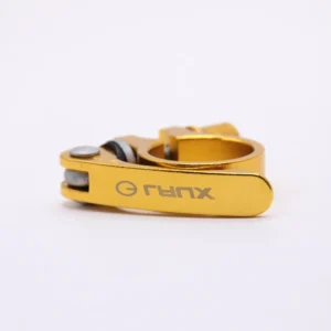 H 27 Customized CNC Processed Colorful Aluminum Alloy Bicycle Seat Post Clamp Quick Release Saddle Tube Clamp
