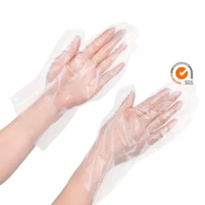 HDPE Disposable Gloves Heavy Thickness Industrial Cleaning Safety Gloves