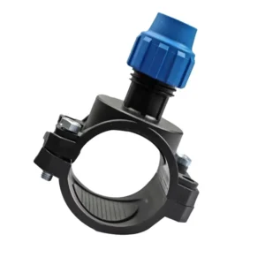 HDPE PP Pn16 Irrigation Pipe Fitting Saddle Clamp PP Compression Pipe Fittings Saddle Clamps