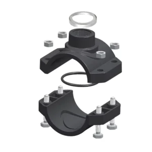 HIGH QUALITY Agricultural Irrigation Compression Fittings PP 20 110MM PN16 PN10 ISO CE PP HDPE Clamp Saddles
