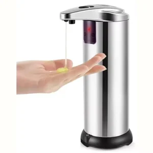 HLK Liquid Soap Dispenser Hand Sanitizer Machine Stainless Steel Automatic Soap Dispenser Touch Free Hand Washer for Bathroom