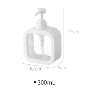 Hand Sanitizer Bottle Large Capacity Laundry Detergent Refills Squeeze Type Shower Gel Bottle Detergent Refills Bottle