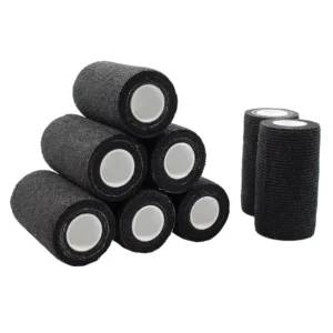 Hand Tear Breathable Self Stick Easy Fix Non Woven Self Adhesive Cohesive Elastic Bandage for First Aid Medical Care