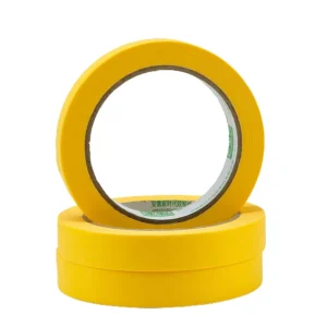 Heat Resistant Masking Tape Strong Stickiness Clean Removal for Automotive Refinishing Masking Tape