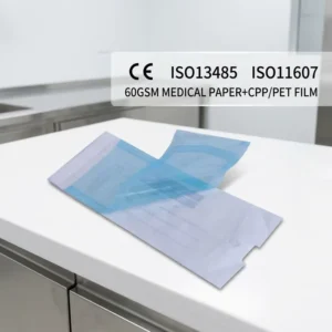 Heat Resistant Self Adhesive Environmentally Friendly with CE for Medical Use EO Sterilized Dental Sterilization Pouch