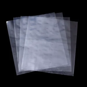 Heat Seal Transparent Polyethylene Flat Open Poly Bags Waterproof Polyethylene Plastic Bag for Packing