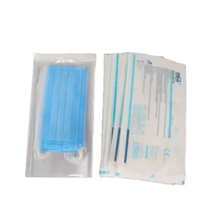 Heat Sealable Poly Bags Self Sealing Flat Ziplock Packaging Pouches for Food Storage
