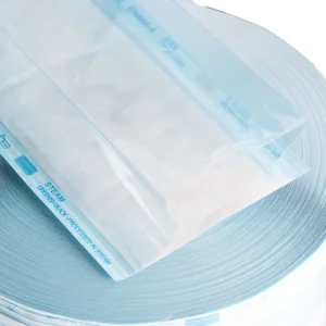 Heat Sealing Sterilization Pouch Reel Sterilization Roll With Flat Heat Seal Reel for Dental
