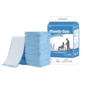 Heavy Absorbency Disposable Printed Bed Pads Underpad with Anti Leak Protection for Adult Incontinence