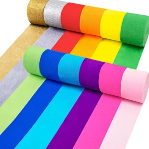 Heavy Crepe Paper Roll for Flower Making Birthday Wedding DIY Craft Supplies