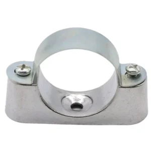 Heavy Duty Aluminum Iron Bracket Fence Code Pipe Clamp for Plumbing Installation Hardware Pipe Bracket