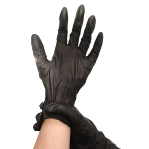 Heavy Duty Nitrile Gloves Latex Free Disposable Gloves for Mechanic Tattoo Hair Dye Beauty Salon and Industrial Use