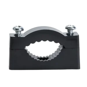 Heavy Duty Nylon Cable Cleat Two Bolt Wire Saddle Clamp Plastic Conduit Holder for Electrical Cabinet