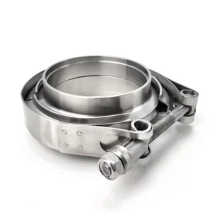 Heavy Duty Quick Release Latch Exhaust V-Band Hose Clamp SS304 Vband Muffler Clamp Flanges Kit for Car Turbo Outlet