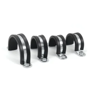 Heavy Duty Rubber Stainless Steel Metal Saddle Pipe Clamp Clip Fitting Strong U Type Bolt Exhaust Cast Iron Saddle Clamp