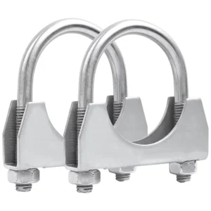 Heavy Duty Stainless Steel U Bolt Muffler Exhaust Clamp Hanger for Vehicle for Home & Industrial Applications