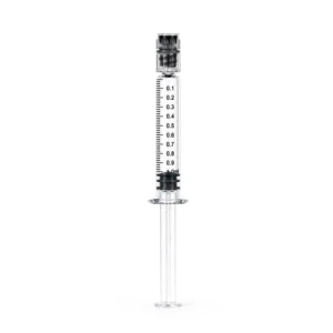 Hevoo Disposable Child Proof Luer Lock Plasti Plunger 1ml 3ml 5ml 10ml with Luer Lock