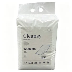 High Absorbency 3 Ply CE Certified Bed Pads Adhesive Strip Disposable Heavy Duty Waterproof Incontinence Underpads for Elderly