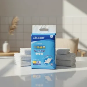High Absorbency Disposable 4 Layer Adhesive Tape Adult Care Pad Bed Sheet Waterproof Incontinence Pad Chinese Manufacturers