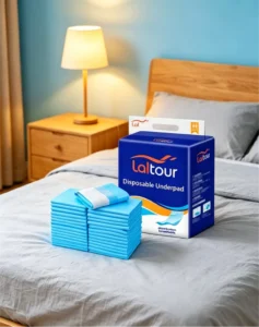 High Absorbency Disposable Underpads Leak Protection Soft Breathable OEM Free Sample