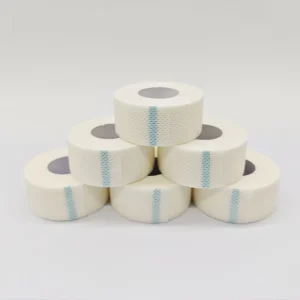 High Adhesion White Spunlace Non-woven Fabric Surgical Tape Wound Dressing Care Breathable CE Certified Latex Free Class I