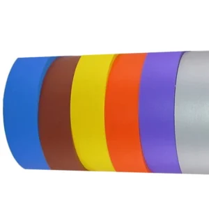 High Adhesive Natural Rubber Single Sided Heat Resistant PVC Insulating Electrical Flame Retardant Warning Tape Rolls