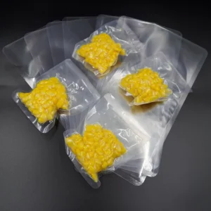 High Barrier Vacuum Bags UV Resistant Vacuum Bags Japanese HG Film 121°C Sterilization Bags for Corn