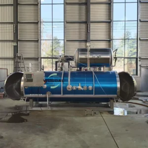 High Capacity Double Door Industrial Autoclave Sterilization Machine