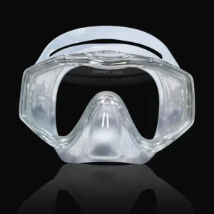 High Definition Wide Field View Transparent Color Goggles Breathable Snorkeling and Scuba Diving Equipment with Diving